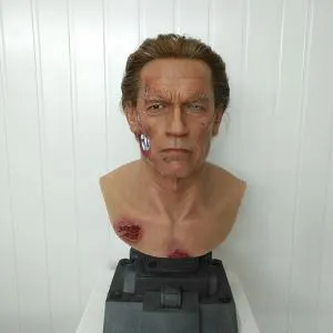 Terminator Silikon Bust Statue