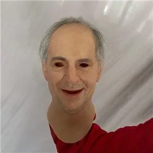 Hyperrealistická silikonová maska